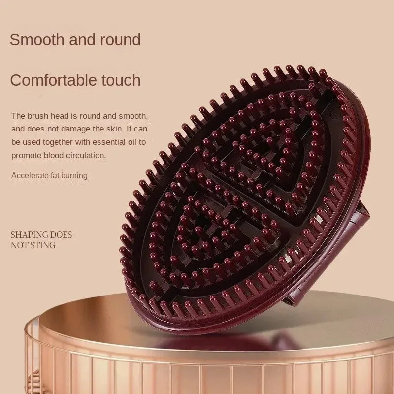 Body Massager Brush Gua Sha Scraping Board Massage Brush Scrapper Anti Cellulite Slimming Relaxing Scrub Massager